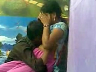 Bihari Hot Babe Bhanu Kissing Boyfriend