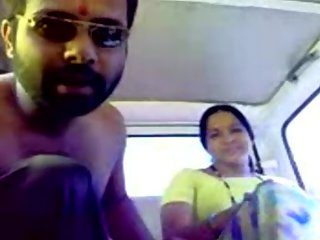 Sexy Mathura Couple Passionate Car Sex